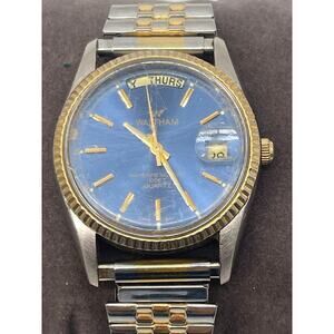 Vintage Waltham XKE 021 012 6M55  Men's Quartz Wristwatch